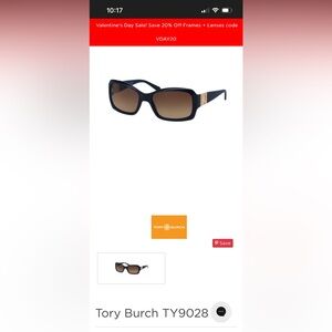 Tory Burch TY9028  Sunglasses